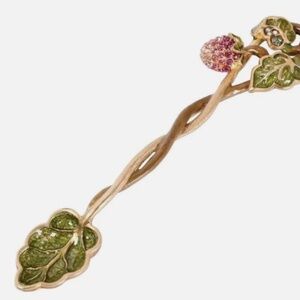 JAY STRONGWATER DARJEELING ERIN SUGAR SPOON SWAROVSKI